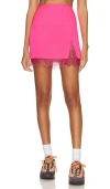 Nbd Rowyn Mini Skirt In Pink