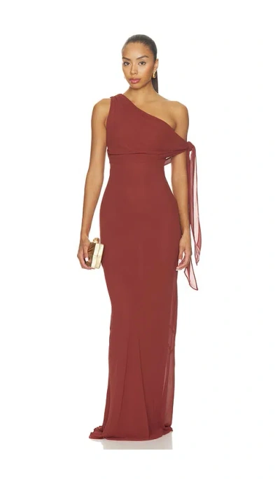 Nbd Saachi Gown In Rust