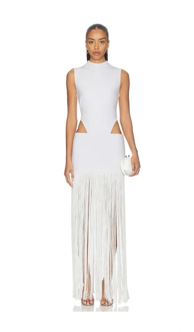 Nbd Shabana Maxi Dress In White