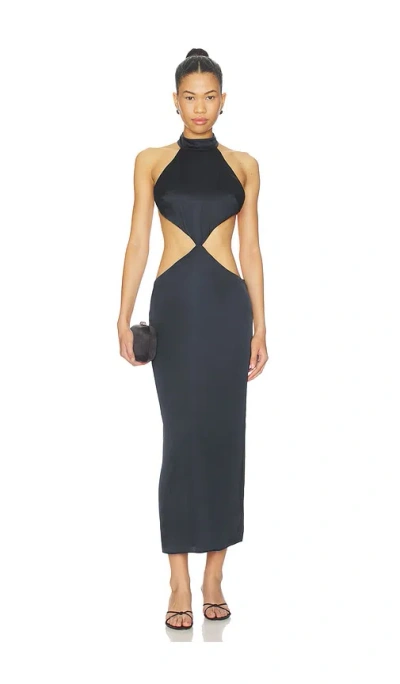 Nbd Shai Maxi Dress In Black