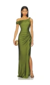 Nbd Shilpa Maxi Dress In Green