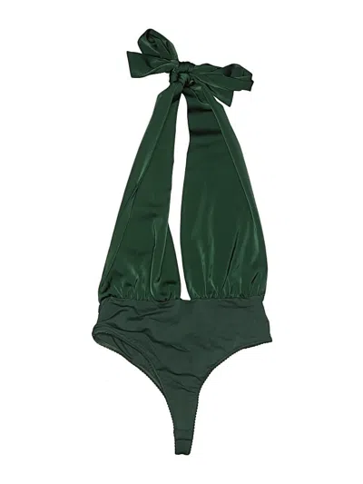Pre-owned Nbd Swimsuit Bottoms In Green