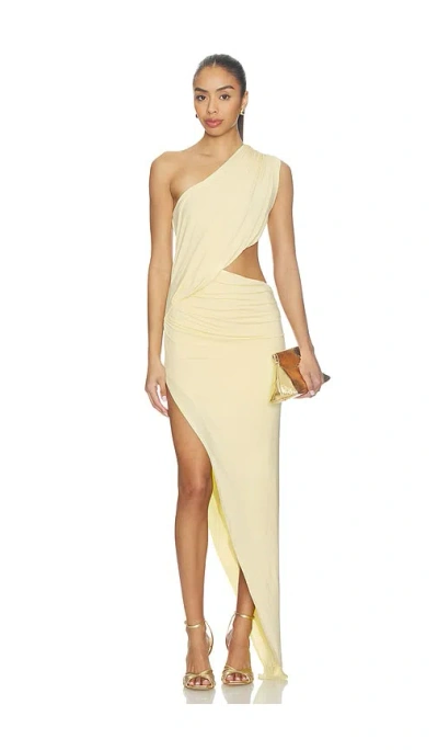 Nbd Tessara Maxi Dress In Yellow