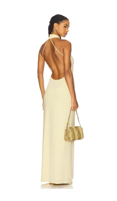 Nbd The Annalise Gown In Yellow
