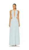 Nbd The Aquamarine Gown In Blue