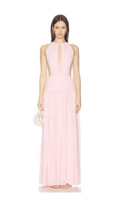 Nbd The Aquamarine Gown In Pink