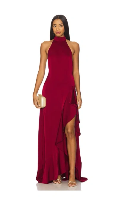 Nbd The Avani Gown In Red