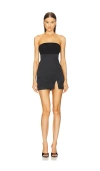 Nbd The Clara Mini Dress In 黑色