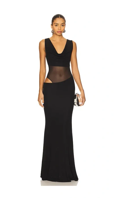 Nbd The Derowen Gown In Black
