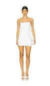Nbd The Evelyn Mini Dress In 白色