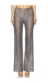 Nbd The Freya Pants In Metallic Silver