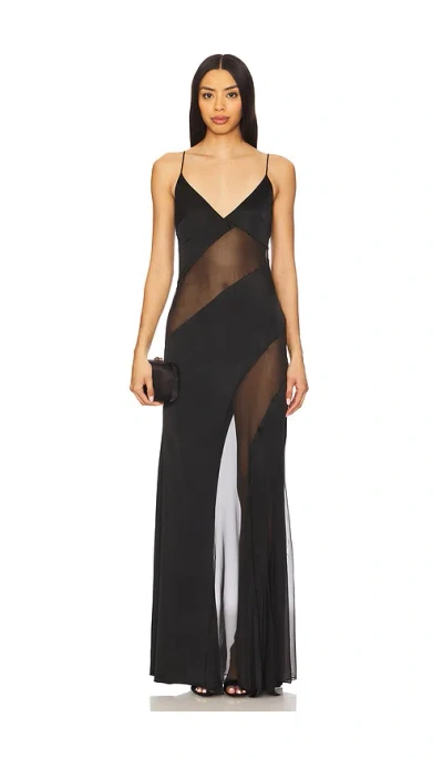 Nbd The Jaden Maxi Dress In Black