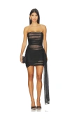 Nbd The Jai Mini Dress In Black