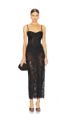 Nbd The Margaux Maxi Dress In Black