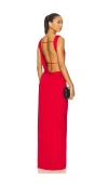 Nbd The Nyssa Gown In Red