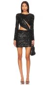 Nbd Thyra Mini Dress In Black