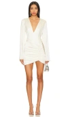 Nbd Vandelia Mini Dress In Ivory