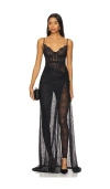 Nbd Veronica Jumpsuit Gown In Ë¸ë