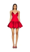 Nbd Vienna Mini Dress In 红色