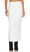 Nbd X Maggie Macdonald Eulla Maxi Skirt In Ivory