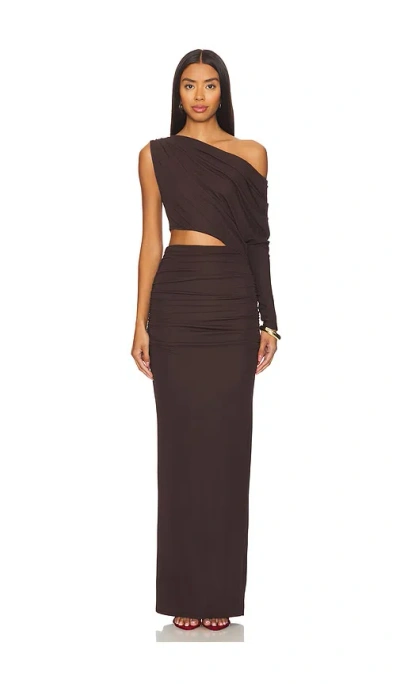 Nbd Kleid Yahaira In Brown