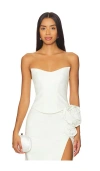 Nbd Yaz Bustier In Ivory