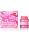 Ncla Beauty 2-pc. Merry Berry Rose Lip Scrub & Lip Balm Ornament Set In No Color