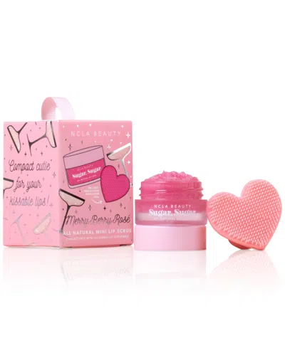 Ncla Beauty 2-pc. Merry Berry Rose Lip Scrub Ornament Set In Transparent