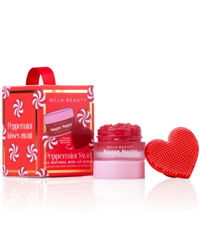 Ncla Beauty 2-pc. Peppermint Swirl Lip Scrub Ornament Set In Transparent