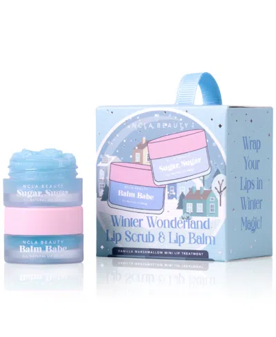 Ncla Beauty 2-pc. Winter Wonderland Lip Care Ornament Set In Transparent