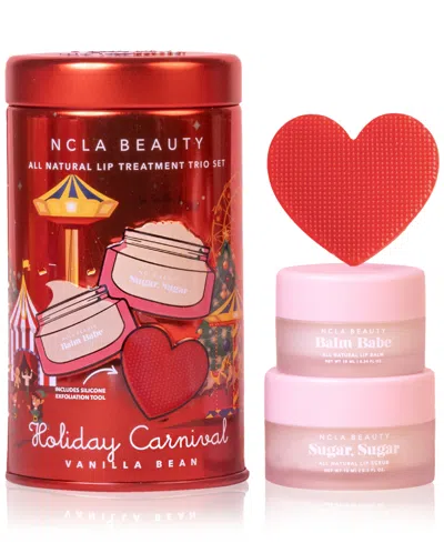 Ncla Beauty 3-pc. Holiday Carnival Vanilla Bean Lip Treatment Set In No Color