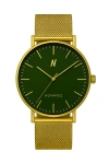 Ncmprbl Advance Envy Mesh Strap Watch, 40mm