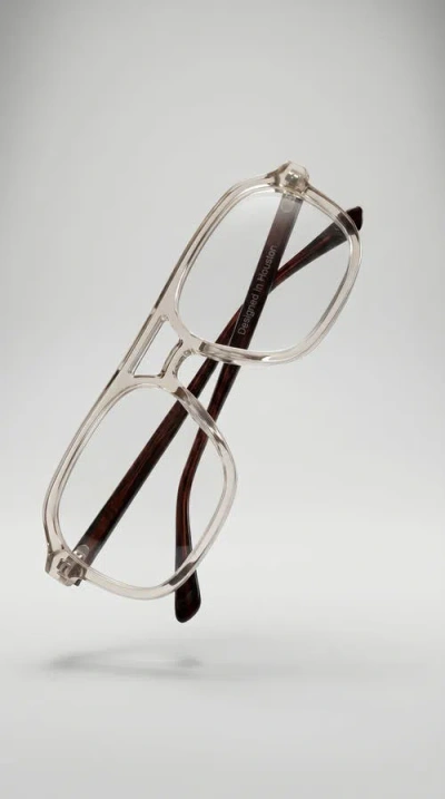Ncmprbl Axis 03 Smoke Oak 53mm Flat Top Eyeglasses