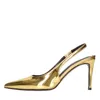 Ncub Gold Heel Shoes In Oro Metallici E Grigi