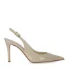 NCUB LELE GREY SLINGBACK PUMP