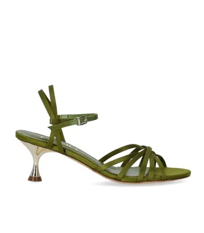 Ncub Mamy Green Heeled Sandal
