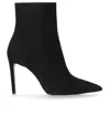 Ncub Mil Black Heeled Ankle Boot In Black