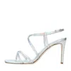 Ncub Sandals Silver In Argento Chiari E Naturali