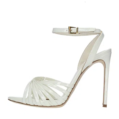 Ncub Sandals White In Bianco Chiari E Naturali