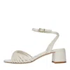 Ncub Sandals White In Bianco Chiari E Naturali