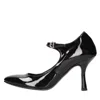 Ncub Carli Black Mary Jane Pump In Nero Scuri