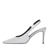 Ncub With Heel Silver In Argento Chiari E Naturali