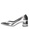 Ncub With Heel Silver In Argento Metallici E Grigi
