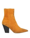 Ncub Woman Ankle Boots Mandarin Size 8 Leather
