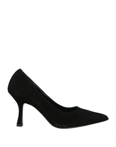 Ncub Woman Pumps Black Size 11 Leather