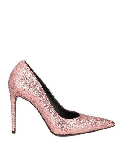 Ncub Woman Pumps Pink Size 7 Leather