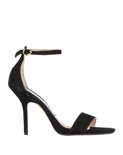 Ncub Woman Sandals Black Size 6 Soft Leather