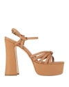 Ncub Sandals Flesh-colored In Beige