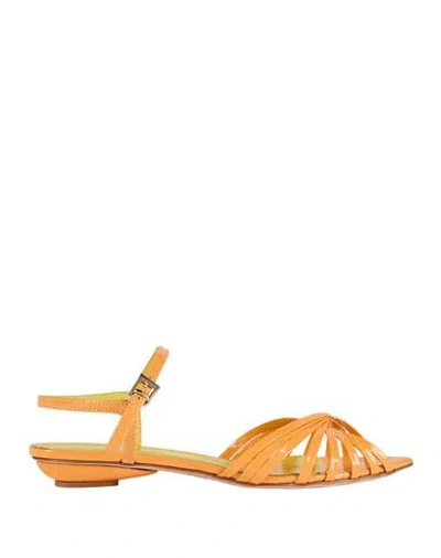 Ncub Woman Sandals Mandarin Size 7 Textile Fibers