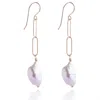 N'damus London Women's Gold / White Nacre Gold & Ivory Baroque Pearl Drop Earrings In Multi